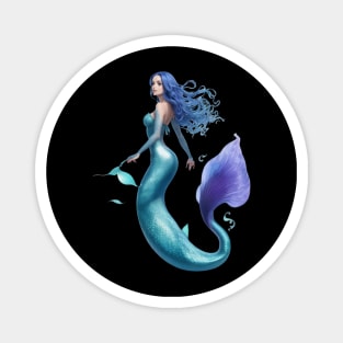 Blue Magical Sirena Magnet